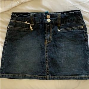 Denim mini